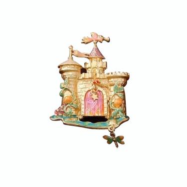 Imagem de Broche de flor para mulheres - Elegante feito à mão cristal e pérola strass boutonniere para chapéu, bolsa, terno, vestido, cachecol, acessórios de fantasia de xaile broches e alfinetes para mulheres