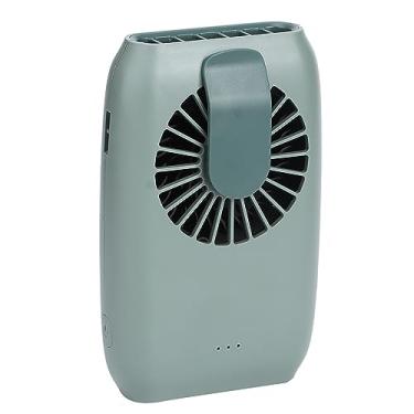 Imagem de KIMISS 5V Mini Fan, Portátil, Cintura, Pulso e Ventilador de Mesa para Esportes Ao Ar Livre, Casa e Trabalho Em Verde/rosa (Verde)