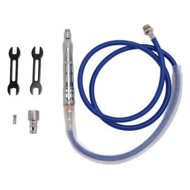 Imagem de Air lápis ta Grinder de alta velocide 70000rpm Pen de gravura pneumática com coletor M3 para aço de tungstênio de cerâmica de cerâmica de pedra de vidro de metal para metal aço