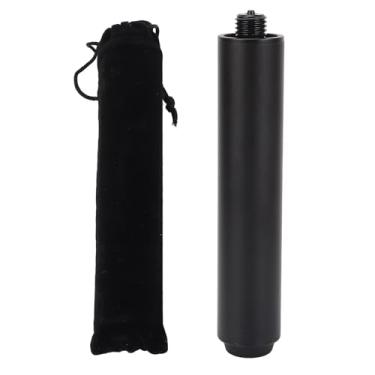 Imagem de ZAWELIYO 6 Polegada Piscina Cue Extensão Alumínio Bilhar Cue Extender Com Borracha Bumper para Universal Stick Reforçada Estabilidade