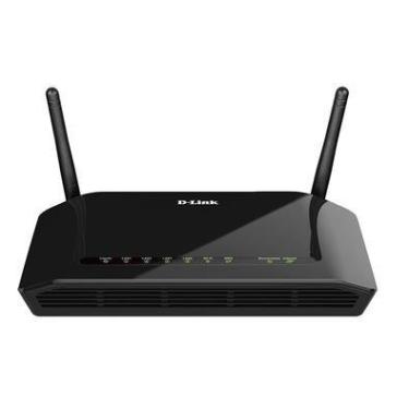 Imagem de Modem Roteador D-Link, Wi-Fi, ADSL2+, 2 Antenas N300 Mbps - DSL-2740E