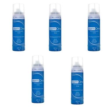 Imagem de Kit c/ 5 Desodorante Antitranspirante Aerosol Derm One 125ml