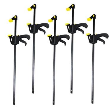 Imagem de Grampo Aperto Rápido Tipo Sargento 60Cm 24 Pol 10 Un