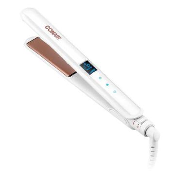 Imagem de Prancha de Cabelo Chapinha Bivolt Digital Double Ceramic Branca Conair
