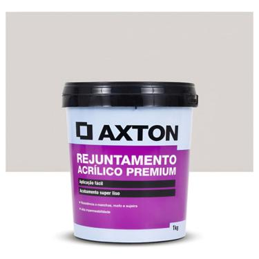 Imagem de Rejunte Acrilico Profissional Cinza Platina 1 Kg Axton