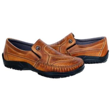 Imagem de Sapatilha Mocassim Masculina - Couro - 4002 - Framay Calçados, Wisk, 4