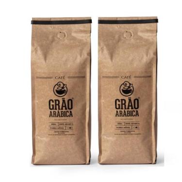 Imagem de Café em Grão Torrados 1kg a granel - Café Grão Arábica