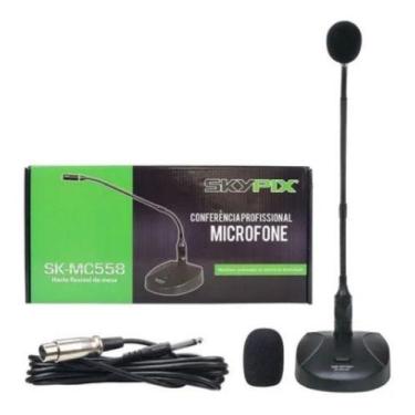 Imagem de Microfone Goosneeck Condensador Omnidirecional Sk-mc558 45cm - SKYPIX