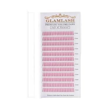 Imagem de Cílios Postiços De Seda GLAMLASH 2D-6D Pré-fabricados, Volume Longo, E