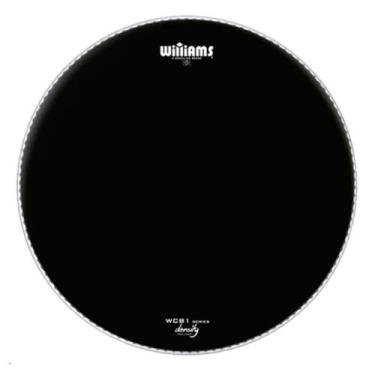 Imagem de Pele 13'' Wcb1 Porosa Density Preta Filme Simples Williams