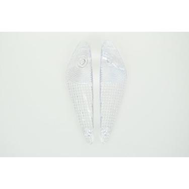 Imagem de Lente clara de seta indicadores de motocicleta para 01-09 MV AGUSTA Strada F4, F1000 (frontal)