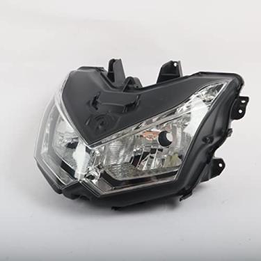 Imagem de TOPZONE Farol de cabeça de farol compatível com KAWASAKI 2010-2013 ZR1000, Z1000