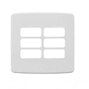 Imagem de Placa 4X4" 6 Posições Composé Branco - WEG