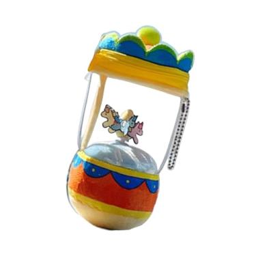 Imagem de harayaa Enfeite de Pelúcia Giratório com Cordão para Pendurar, Presente para Parque de Diversões, Bolsa Charmosa