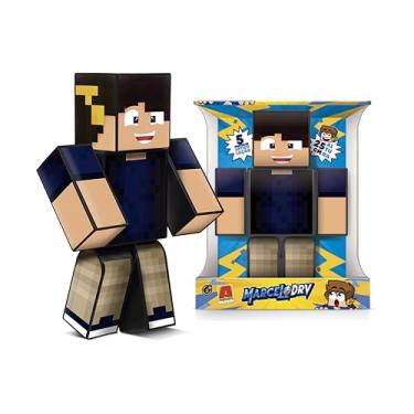 Imagem de Boneco Mine Marcelo Drv 25cm Original Youtuber Gamer Articulado