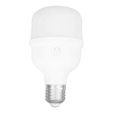 Imagem de 2X Lâmpada Led Super Bulbo 20W Alta Potência Branco Frio 650