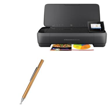 Imagem de BoxWave Caneta Stylus compatível com tela de impressora HP OfficeJet 250 - Caneta Stylus capacitiva FineTouch, caneta Stylus super precisa - ouro champanhe