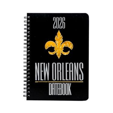Imagem de Agenda de datas e planejador urbano de Nova Orleans, Louisiana 2026 – Guia de recursos com visualizações diárias, semanais e mensais – Calendário de referência de 3 anos, guia de caderno de viagem