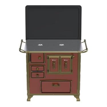 Imagem de Fogão a Lenha N 1 Renaissance Chapa de Aluminio Tabaco Saida Direita