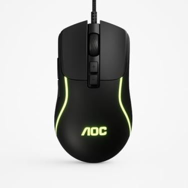 Imagem de Mouse Gamer GM170, 7200 DPI, RGB, Com Fio, Preto, 7 Botões