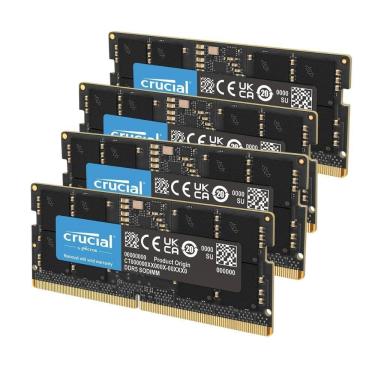 Imagem de Kit 4x16GB Memória RAM DDR5 5600MHz Sodimm Crucial