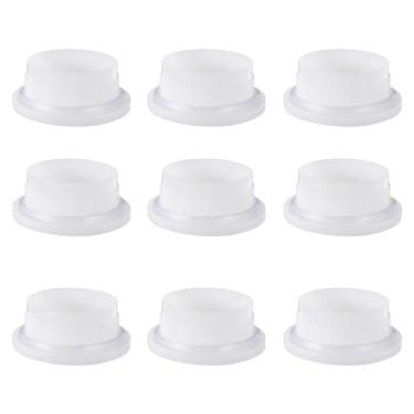Imagem de 10 Pcs Tampa De Balde De Plástico Tampa De Tambor De 55 Galões Tampas De Tambor De Plástico Tampas De Tambor De 55 Galões Tampão De Bateria Queimar Doméstico Branco Barril Químico