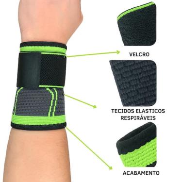 Imagem de Munhequeira Para Dor Muscular No Punho - ASAF