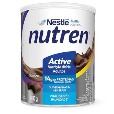Imagem de Nutren Suplemento Alimentar Active Chocolate 400G