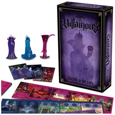 Imagem de Jogo de Tabuleiro Estratégico Ravensburger Disney Villainous Wicked To The Core - Vencedor do Prêmio de Brinquedo do Ano