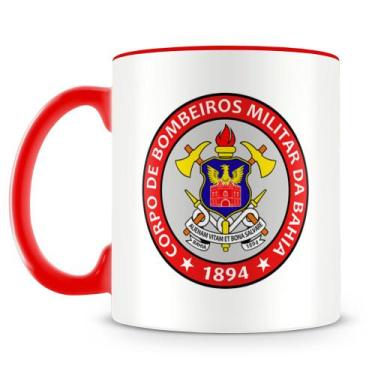 Imagem de Caneca Personalizada Corpo de Bombeiros da Bahia - Porcelana Brilhante