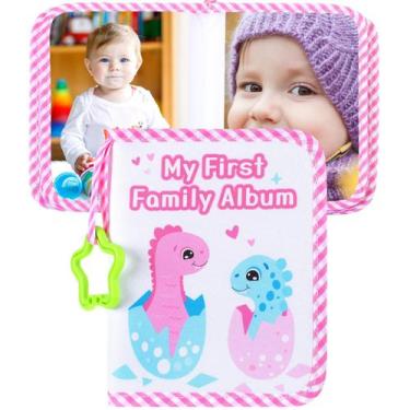 Imagem de Álbum de fotos de bebê Reallnaive 18x14cm contém 17 fotos