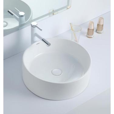 Imagem de Cuba Deend de Cerâmica Palla Bianca Para Banheiro 46x46x15cm