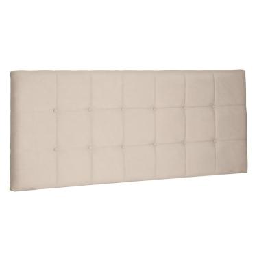 Imagem de Cabeceira Painel Estofada Cama Box Casal Queen Verona 160cm Suede Bege - Desk Design