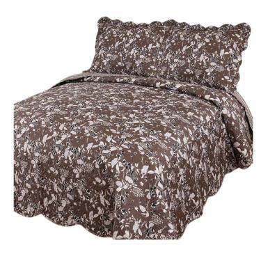 Imagem de Colcha King 3 Peças Ultrasonic Dyuri Pomerode Jolitex