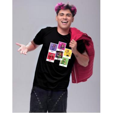 Imagem de Camiseta de Algodão Dos Rosa Preta Polaroid