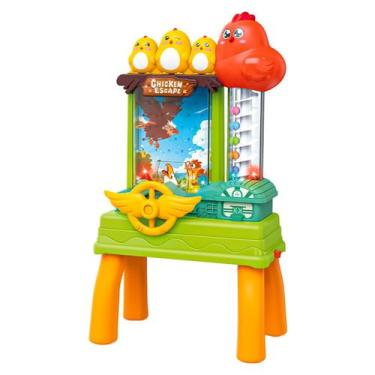 Imagem de Jogo Divertido Interativo Galinha Pega Bolinha Com Luz E Som Brinquedo