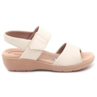 Imagem de Sandália Piccadilly Papete Tira Colante Fascite Calce Fácil Feminino 239016-Feminino