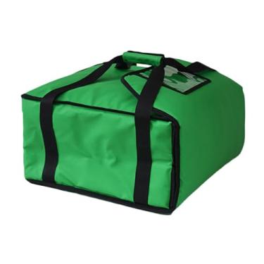 Imagem de Ｂｅｓｇａ Saco de entrega de alimentos isolado para pizza, caixa térmica para alimentos quentes ou frios, leve, aquecedor de alimentos, 16inch