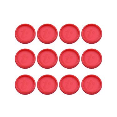 Imagem de 12 Peças Diy Disco Bg Anel T-Tipo Cogumelo Buraco Folha Solta Caderno Bloco de Notas Fichário Fivela de Disco de Fixação 10Mm/15Mm/20Mm/25Mm Para Viagens Office Home School Estudantes