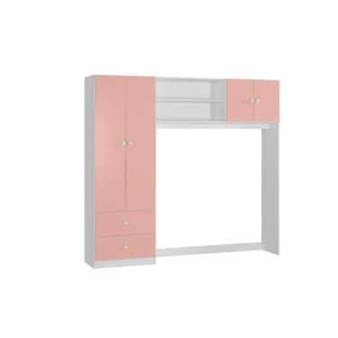 Imagem de Guarda Roupa Conjugado Ternura Quarto Infantil Com 4 Portas