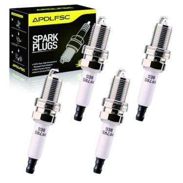 Imagem de Pacote com 4 velas de ignição Iridium Platinum 91039 IFR7X7G compatíveis com Buick 2013-2021 Encore & Chevrolet 2011-2016 Cruze, 2012-2020 Sonic, 2013-2021 Trax -L4 1.4L Substitui 41-121 5555 85517