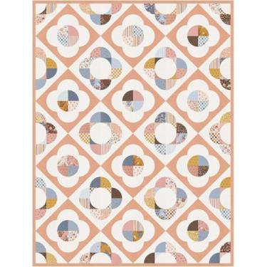 Imagem de Kit de colcha infantil Elena Amo Blossoms and Blooms Moda Fabrics KIT39050