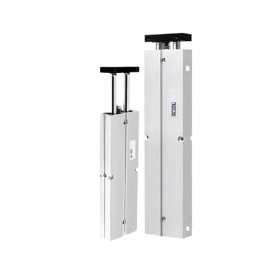 Imagem de FLKPIEGRH Cilindro pneumático pneumático de pistão pneumático TN10 x 300 16 x 200 20 x 400 longo curso 200 mm a 500 mm (curso 200 mm)