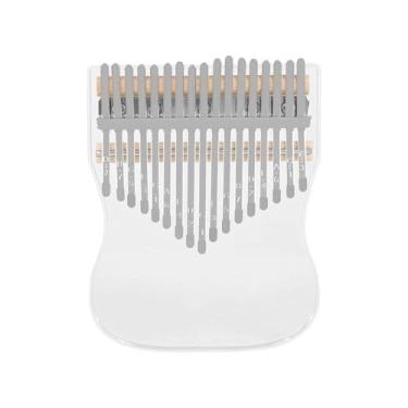 Imagem de Piano de polegar Kalimba portátil de 17 teclas com instrumento de teclado de caixa de piano de polegar kalimba profissional