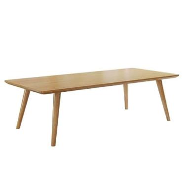 Imagem de Mesa de computador, mesa de escritório em casa, mesa de madeira maciça, mesa de trabalho, mesa de trabalho para várias pessoas, mesa de estudo, mesa de computador, mesa de escritório (A, 180 x 80 x 75