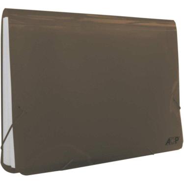 Imagem de Pasta Sanfonada Plastica Oficio 31 Divisoes Fume 78970272922