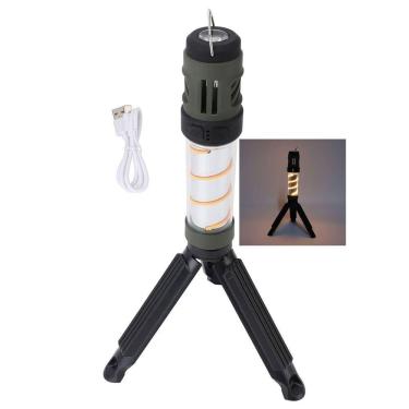 Imagem de Lampada Repelente Lanterna Led Afasta Inseto Mosquito Usb Bateria Recarregavel Tripe Acampamento Pesca Passeio Ar Livre