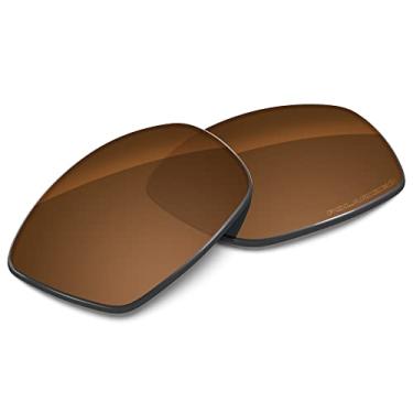 Imagem de Tintart Lentes de substituição de desempenho compatíveis com RayBan Liteforce RB4179 62 mm policarbonato polarizado gravado-porca marrom