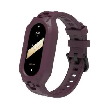 Imagem de Pulseira De Silicone Para Xiaomi Mi Band 9 8 7 6 5, Pulseira De Substi
