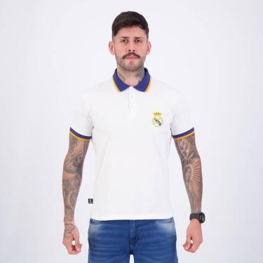 Imagem de Polo Real Madrid Escudo  Masculina-Masculino